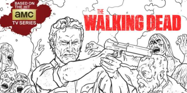 The Walking Dead Coloring Books
 The Walking Dead TV Series Is Getting A Coloring Book