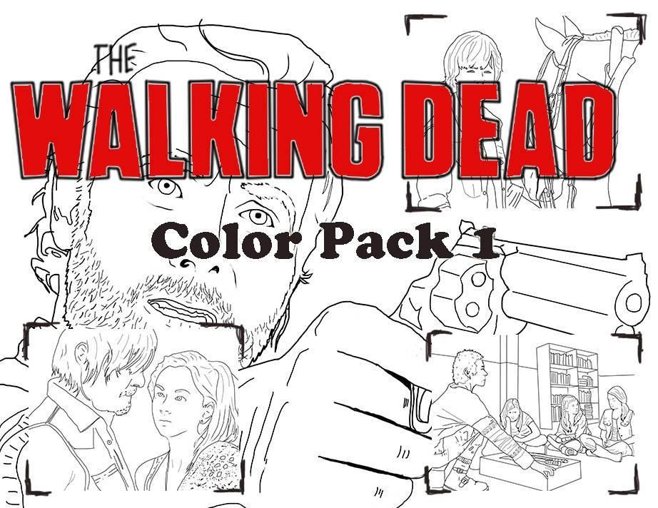 The Walking Dead Coloring Books
 The Walking Dead Coloring Pack 1