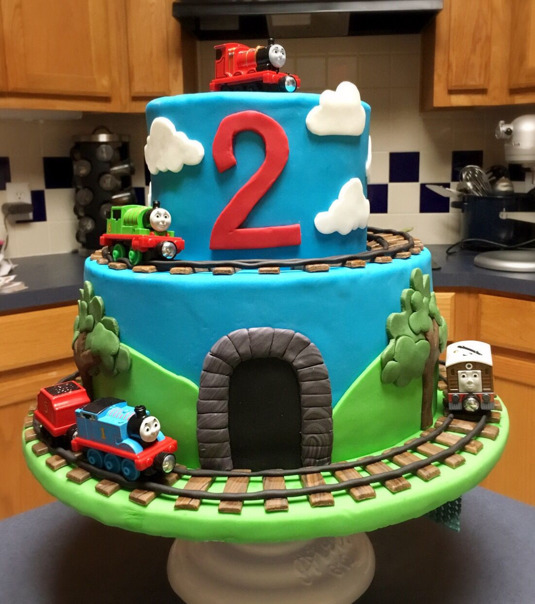 Best ideas about Thomas Birthday Cake
. Save or Pin Thomas the train cake Noah Pinterest Now.