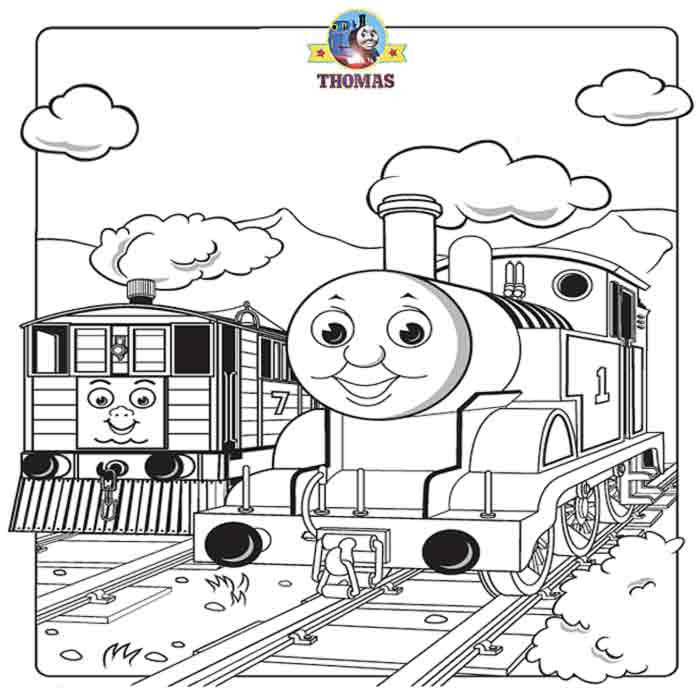 Thomas The Train Coloring Pages
 Thomas the train and friends coloring pages online free