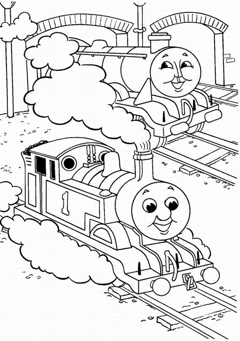 Thomas The Train Coloring Pages
 Thomas the Tank Engine Coloring Pages
