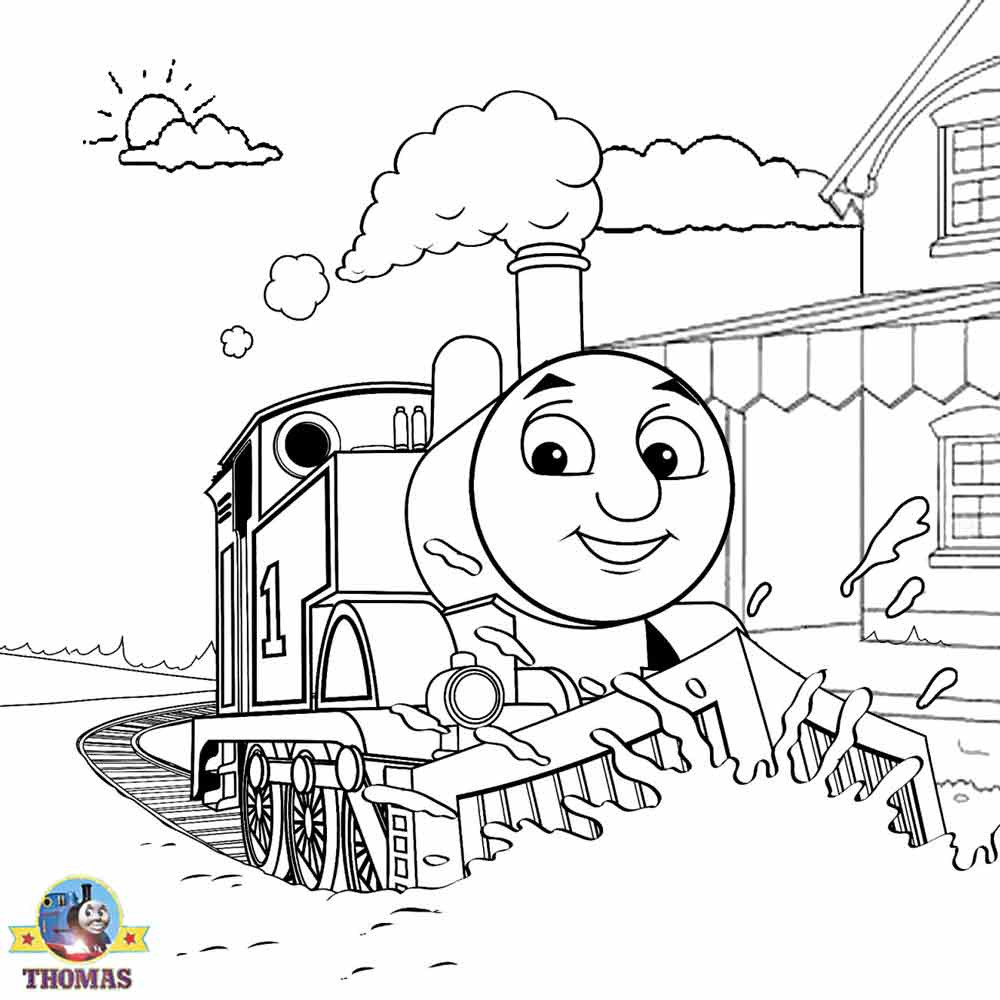 Thomas The Train Coloring Pages
 Train Thomas the tank engine Friends free online games and