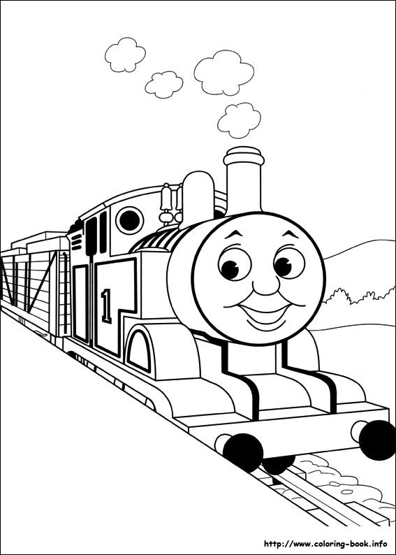 Thomas The Train Coloring Pages
 13 printable thomas the train coloring pages Print Color