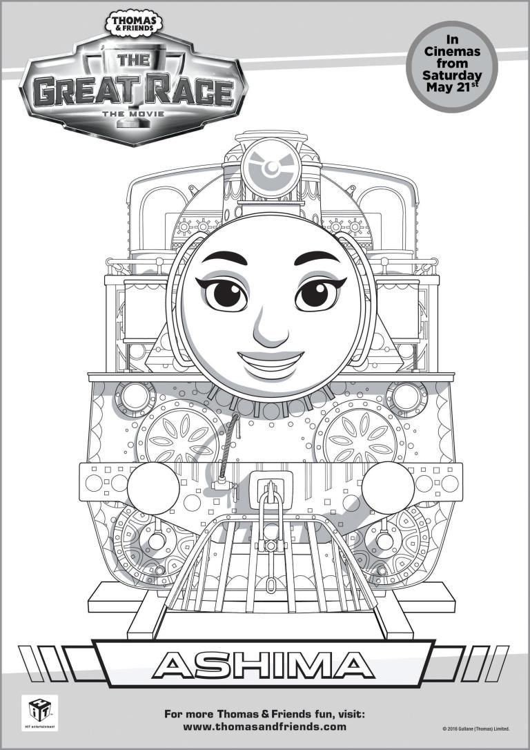 Best ideas about Thomas Train Valentines Coloring Pages For Boys
. Save or Pin Thomas & Friends The Great Race Colouring Pages Now.