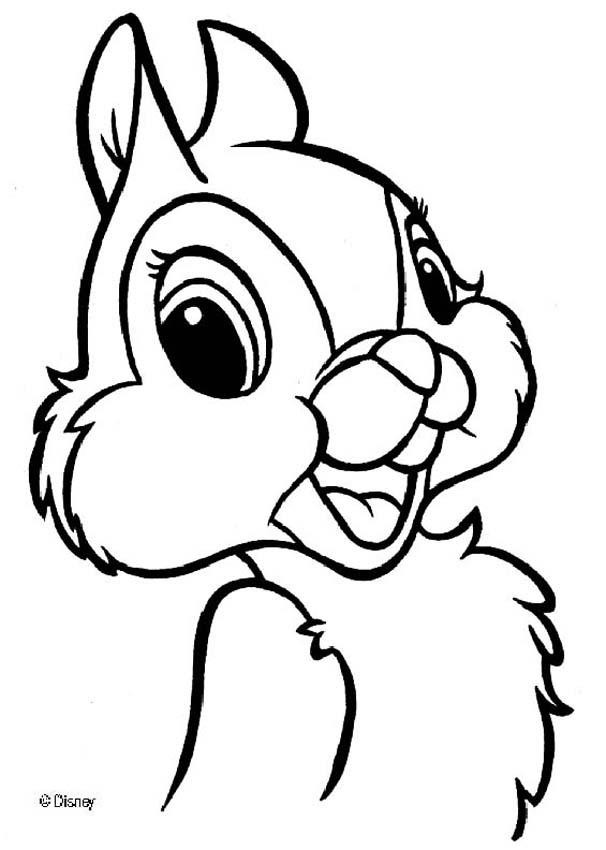 Thumper Coloring Pages
 Thumper 10 coloring pages Hellokids