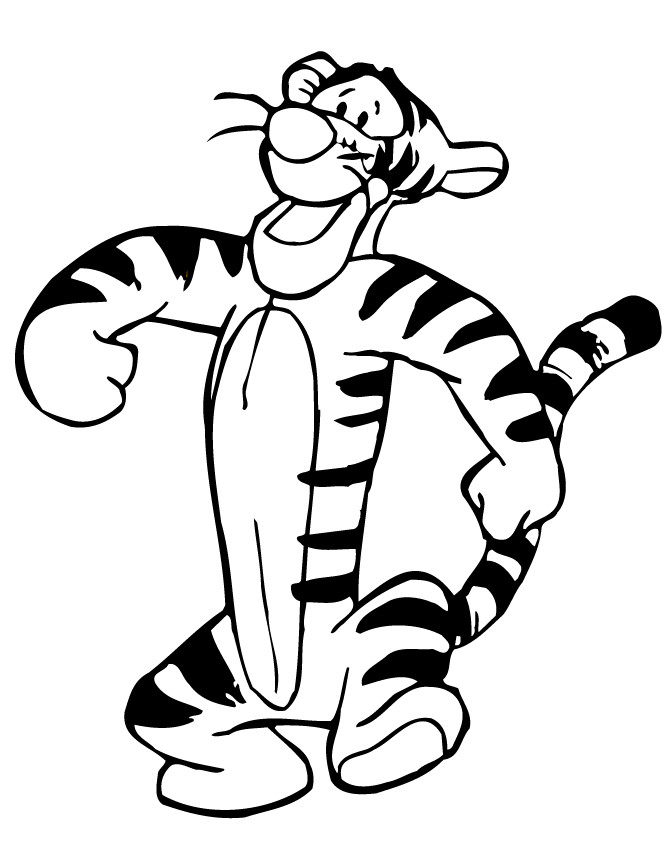 Tigger Coloring Pages
 Tigger Coloring Pages Best Coloring Pages For Kids