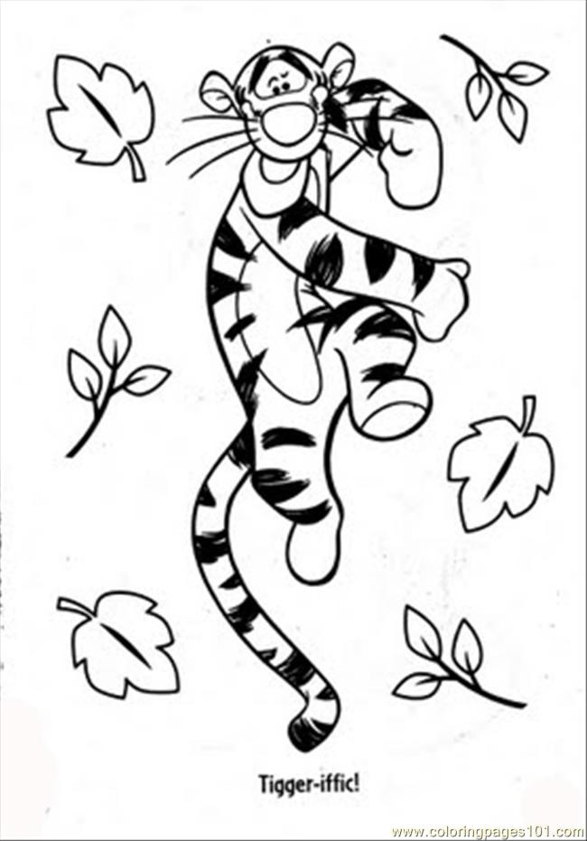 Tigger Coloring Pages
 Ausmalbilder für Kinder Malvorlagen und malbuch • Tigger