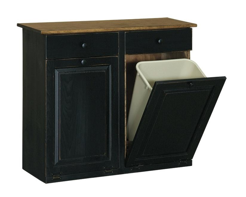 Best ideas about Tilt Out Trash Bin Storage Cabinet
. Save or Pin Tilt Trash Can Double Trash Bin Cabinet With Drawers Now.