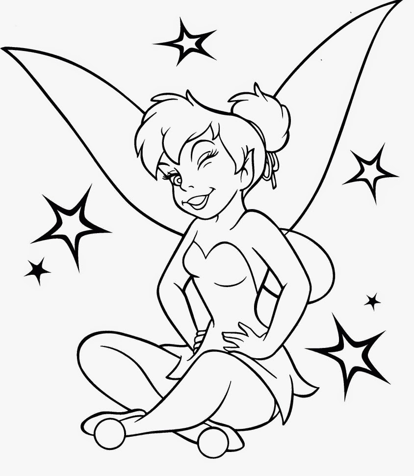 Tinker Bell Coloring Pages For Girls
 Coloring Pages Tinkerbell Coloring Pages and Clip Art