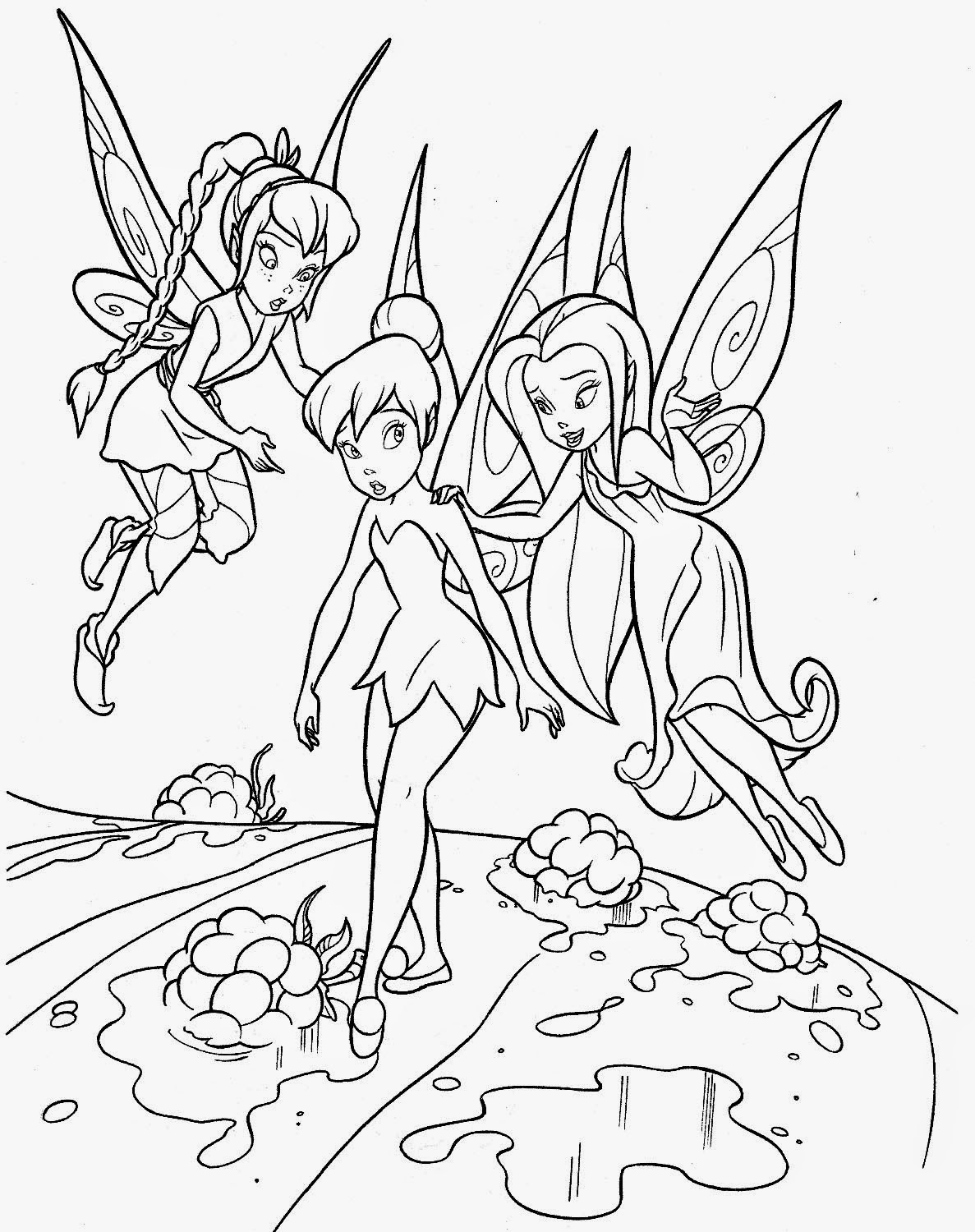 Tinkerbell Coloring Book
 Coloring Pages Tinkerbell Coloring Pages and Clip Art