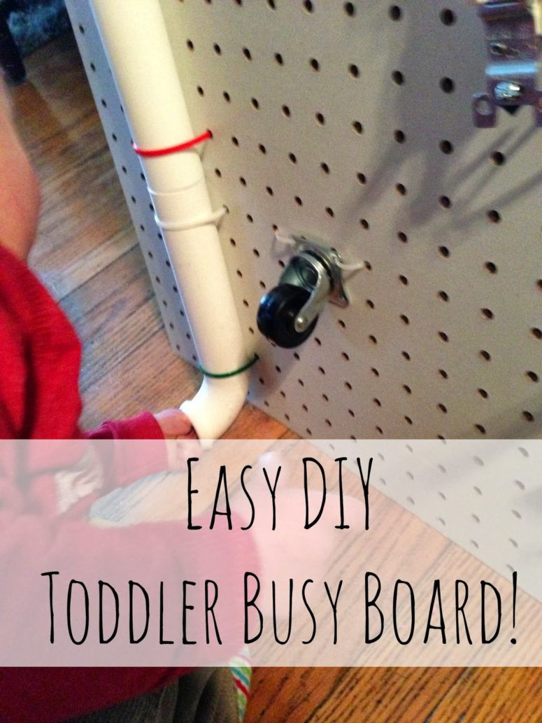 Toddler Busy Board DIY
 35 Cool And Easy DIY Busy Boards For Toddlers Shelterness