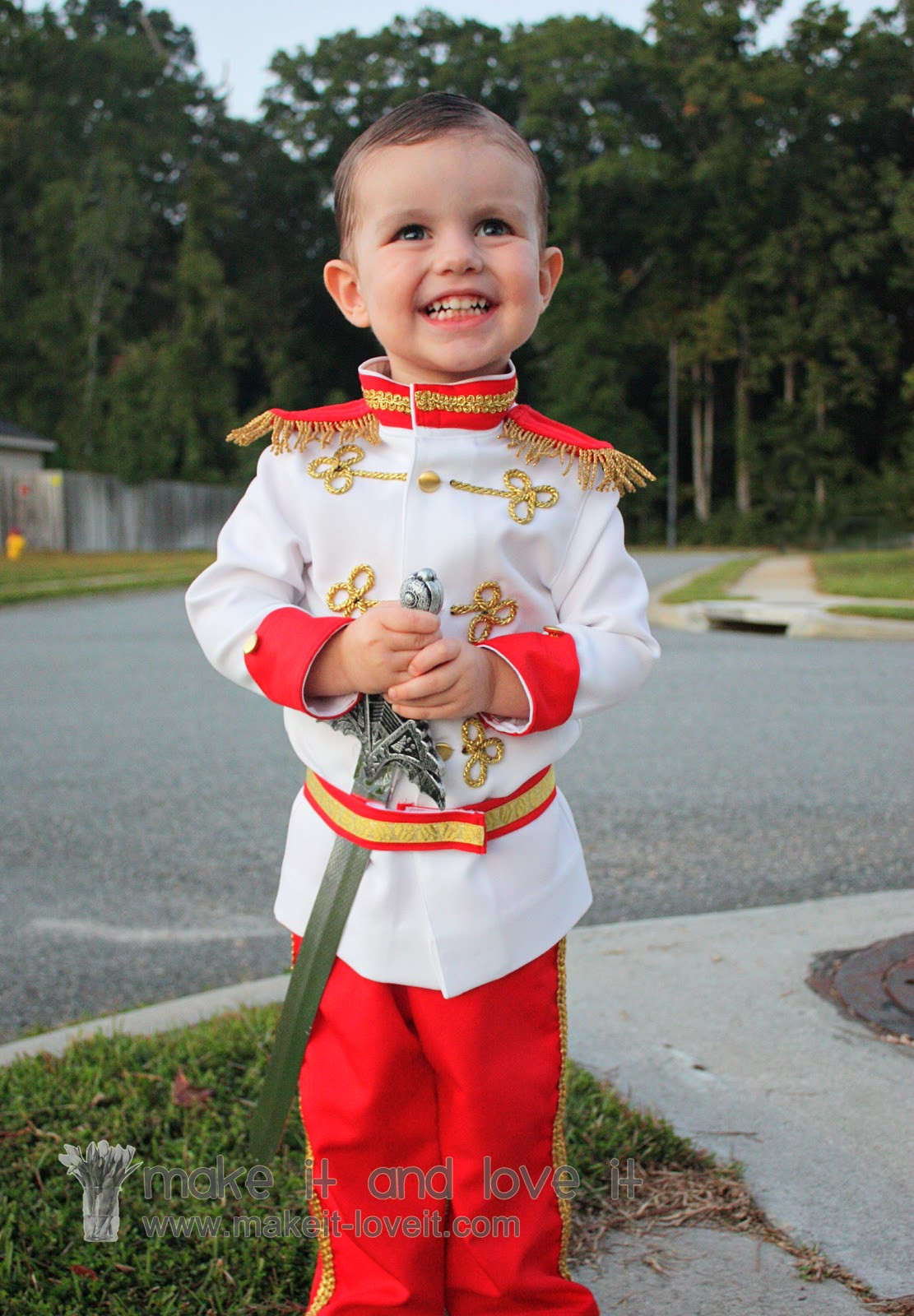 Toddler DIY Halloween Costumes
 Prince Charming Costume Tutorial from Cinderella