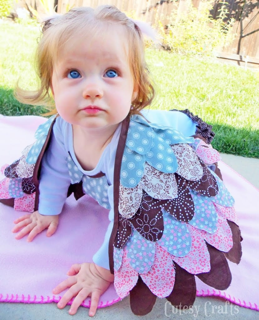 Toddler DIY Halloween Costumes
 DIY Baby Owl Costume Tutorial Cutesy Crafts