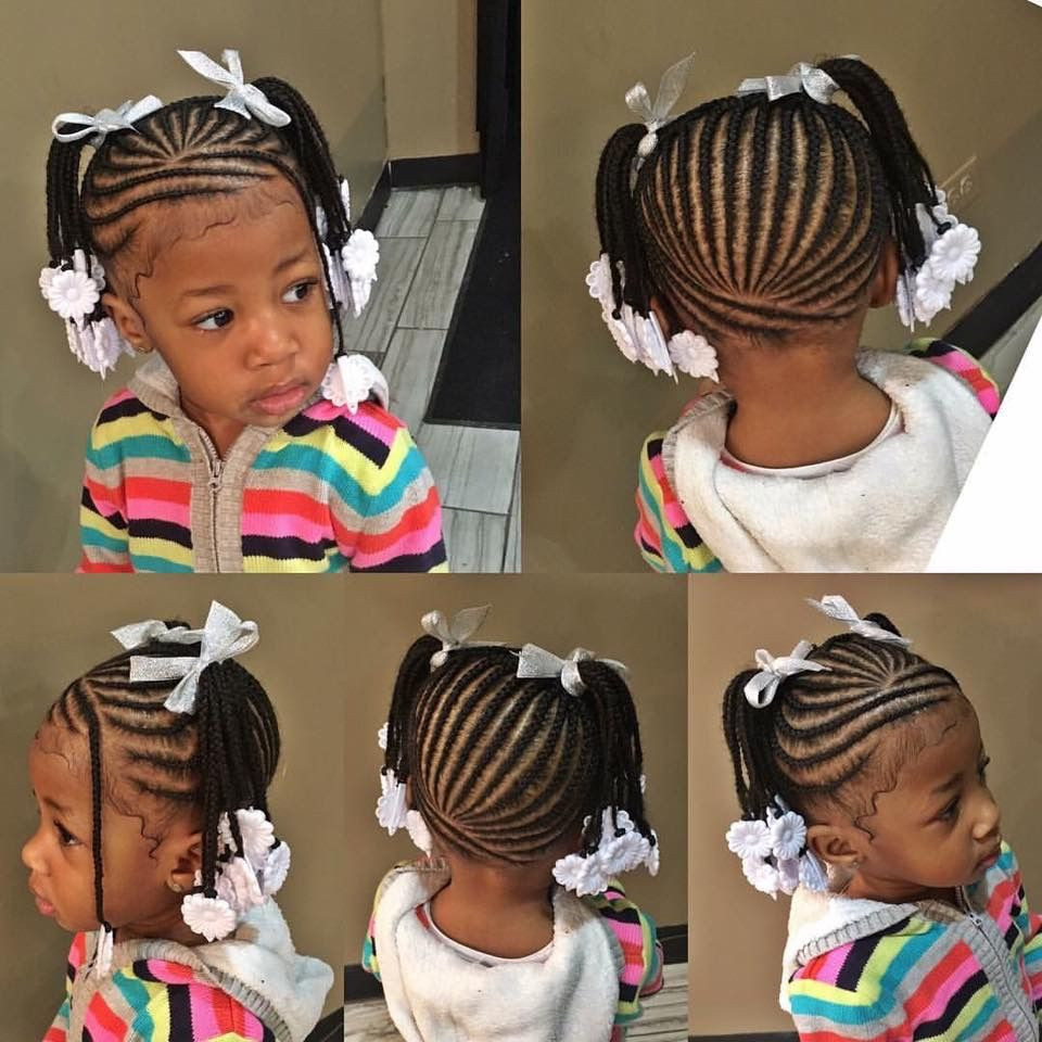 Toddler Girl Braid Hairstyles
 Lovely cornrows for kids see more tube