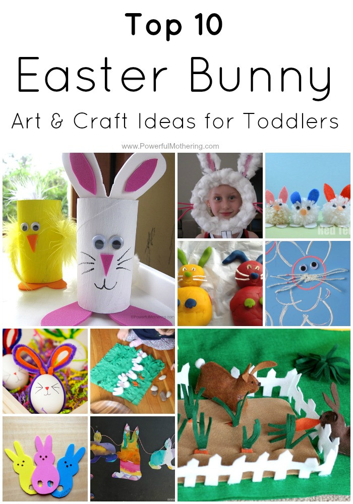 Toddlers Arts And Crafts
 Top 10 Easter Bunny Art & Craft Ideas for Toddlers