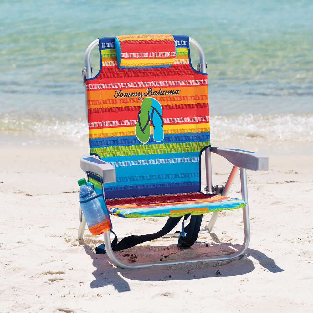 Best ideas about Tommy Bahama Backpack Beach Chair
. Save or Pin Tommy Bahama Stripe Backpack Cooler Beach Chair New Now.