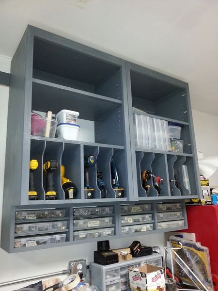 Best ideas about Tool Storage &amp; Organization
. Save or Pin Diy Power Tool Storage Cabinet WoodWorking Projects & Plans Now.