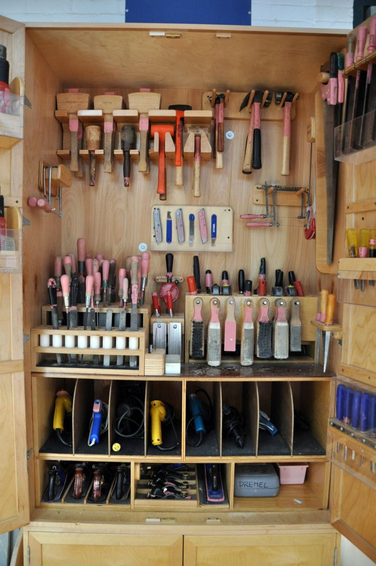 Best ideas about Tool Storage &amp; Organization
. Save or Pin 17 Best images about DIY Workshop Storage Tools & Wood Now.