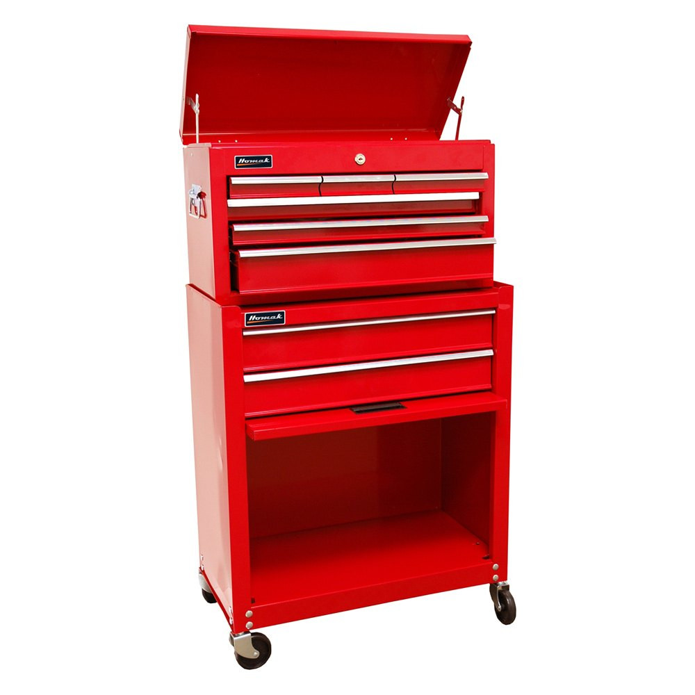 Best ideas about Tool Storage &amp; Organization
. Save or Pin Homak RD 24" Red Homeowners 8 Drawer bo Tool Box Now.