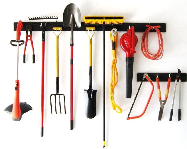 Best ideas about Tool Storage &amp; Organization
. Save or Pin Hand & Garden Tool Organizers Pegboard Garage Storage 96 Now.