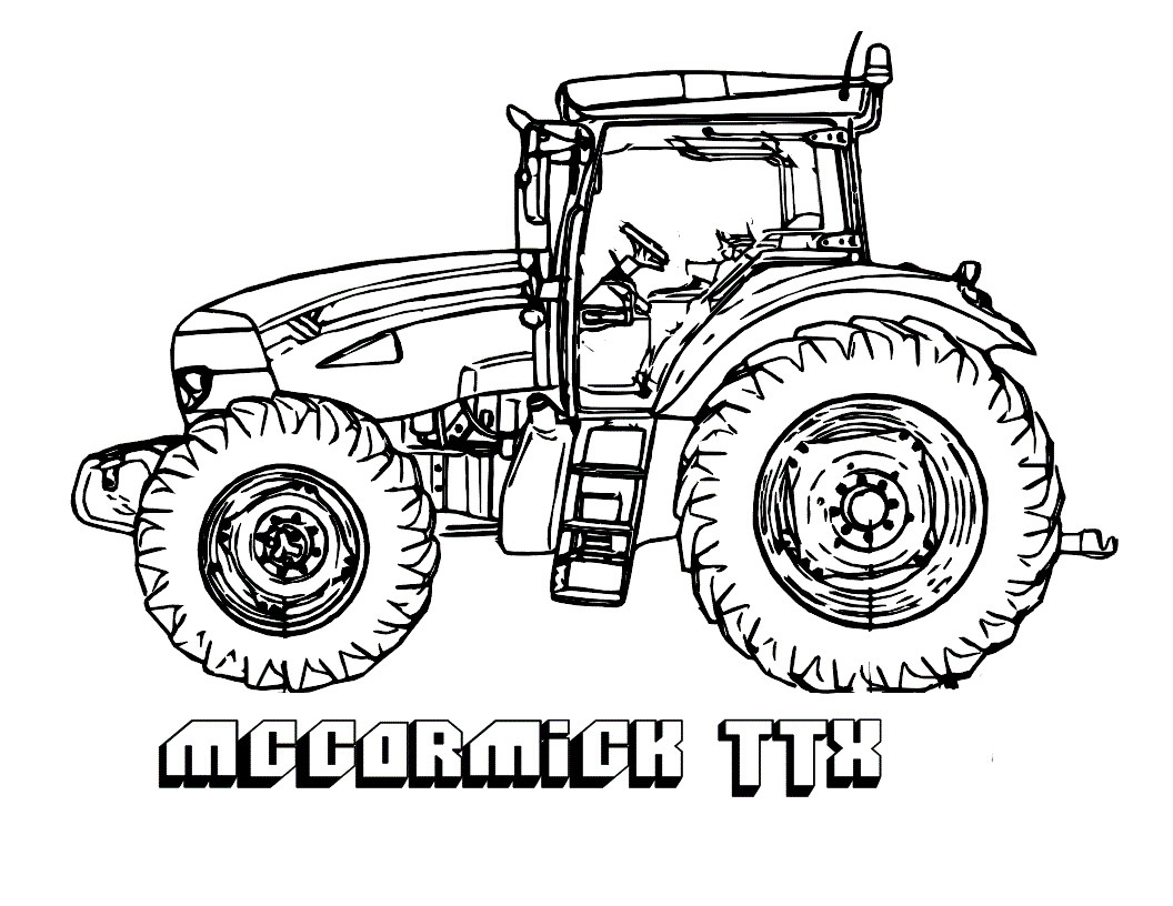 Tractors Coloring Book
 Free Printable Tractor Coloring Pages For Kids