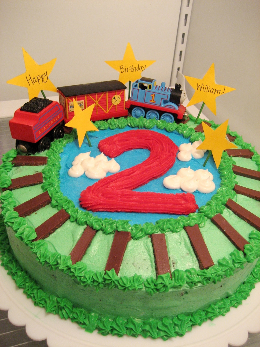 Train Birthday Cake
 Thomas The Train Cake CakeCentral
