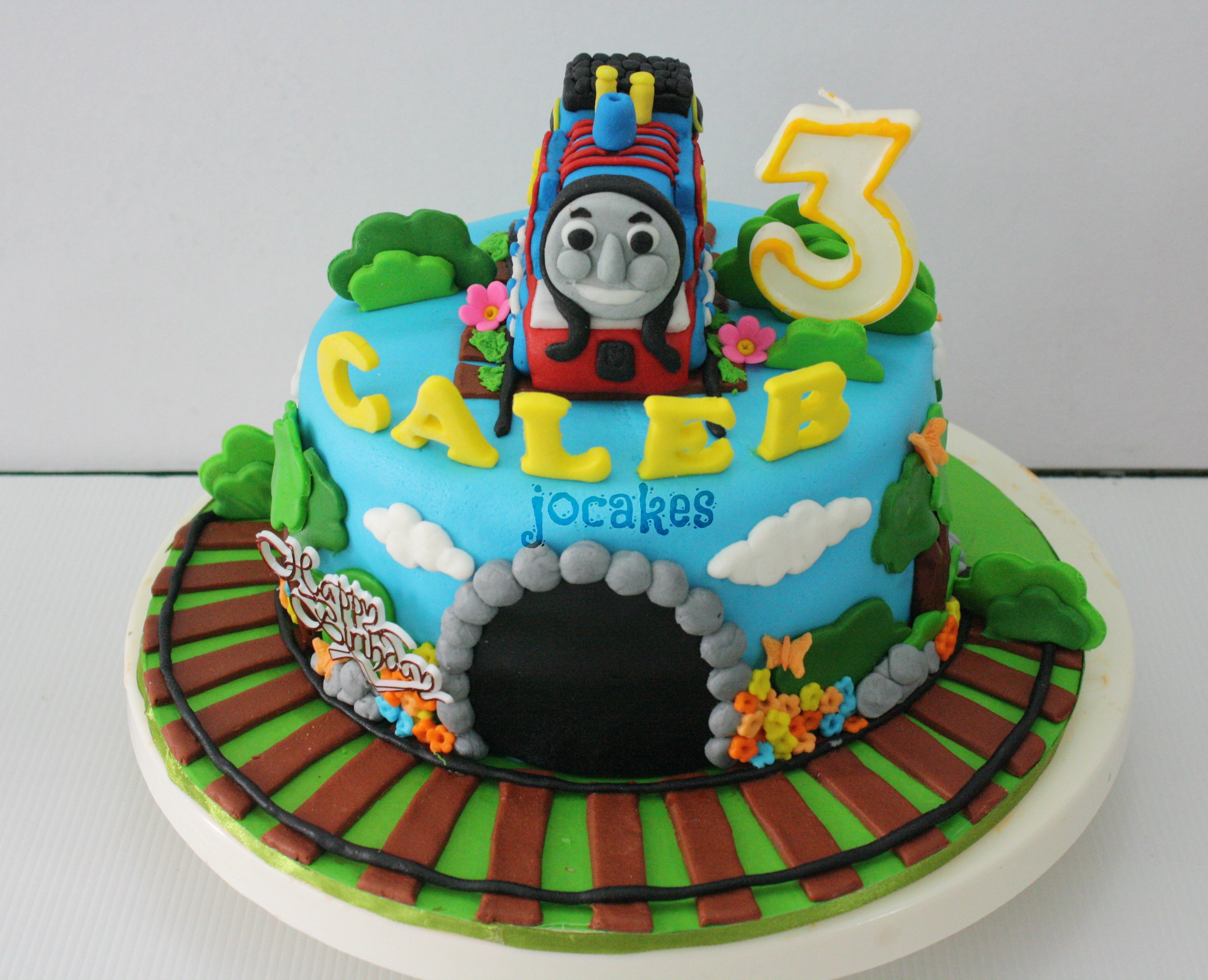 Train Birthday Cake
 thomas the train cake designs Thomas the Train Cake for