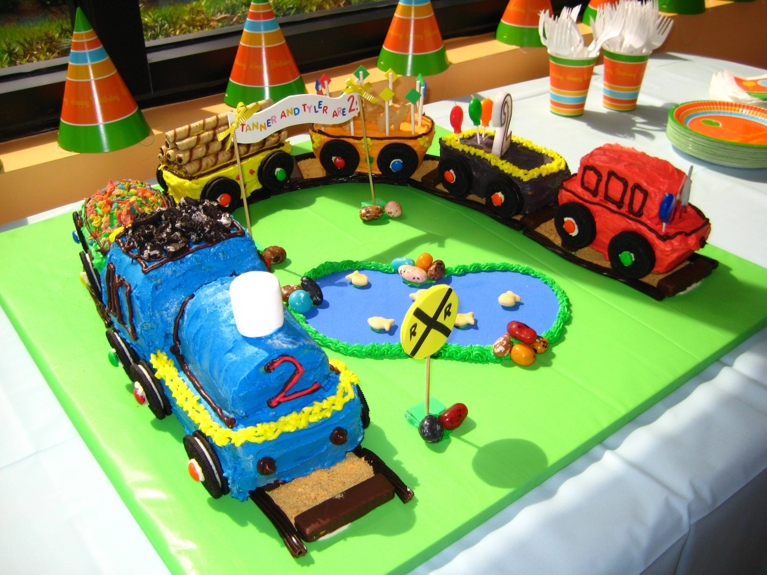 Train Birthday Cake
 Train Cakes – Decoration Ideas