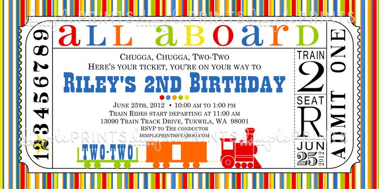 Best ideas about Train Birthday Party Invitations
. Save or Pin 9 Train Birthday Invitations for Kid – Free Printable Now.