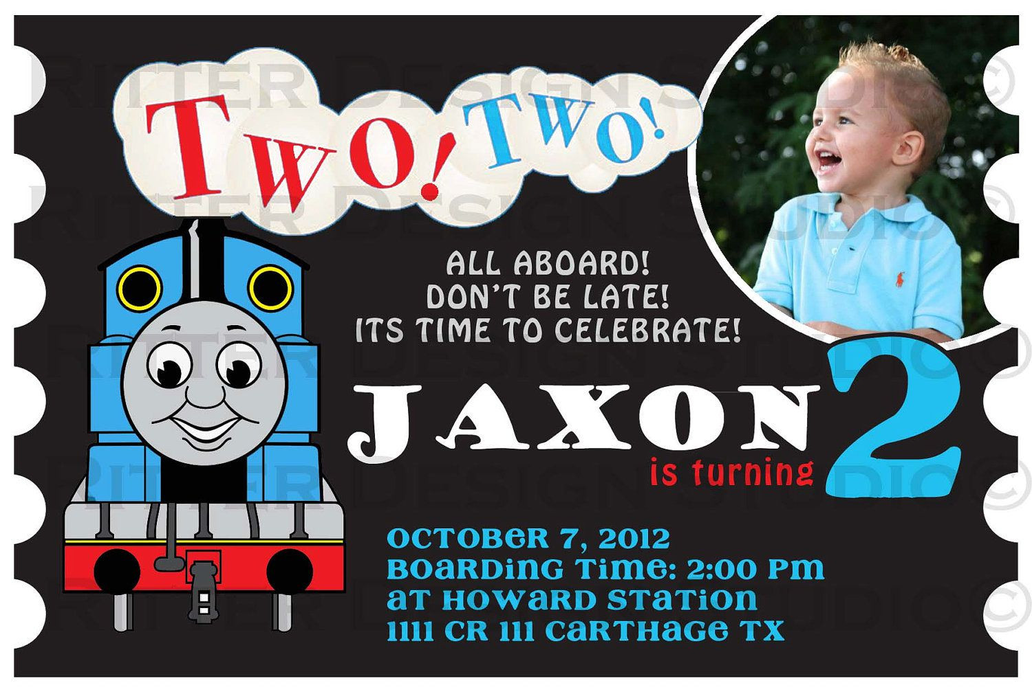 Best ideas about Train Birthday Party Invitations
. Save or Pin birthday invitations Train birthday invite Invite Card Now.