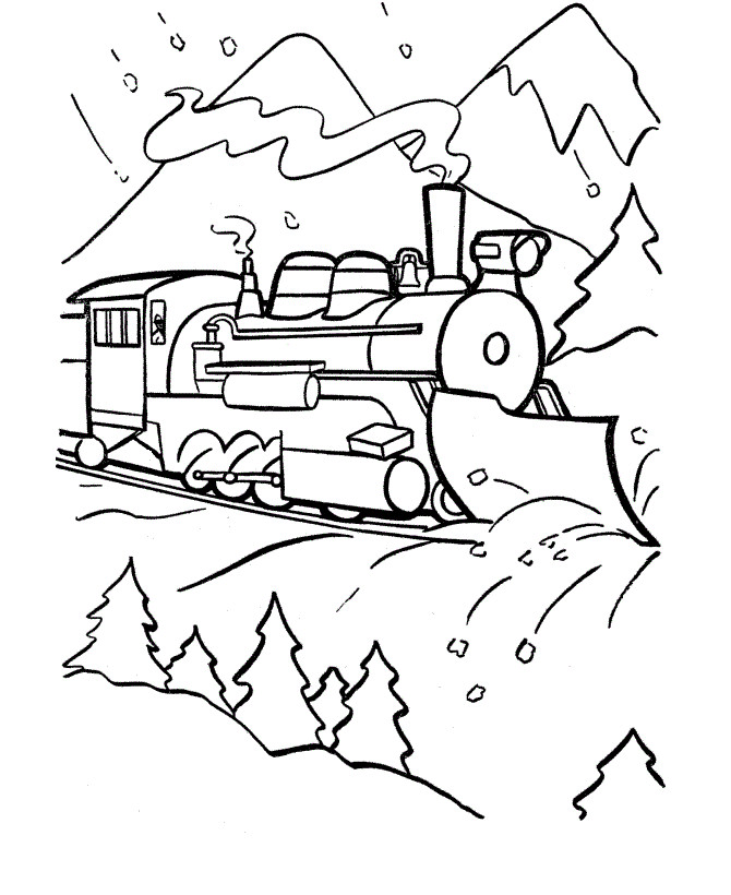 Train Coloring Sheet
 Free Printable Train Coloring Pages For Kids