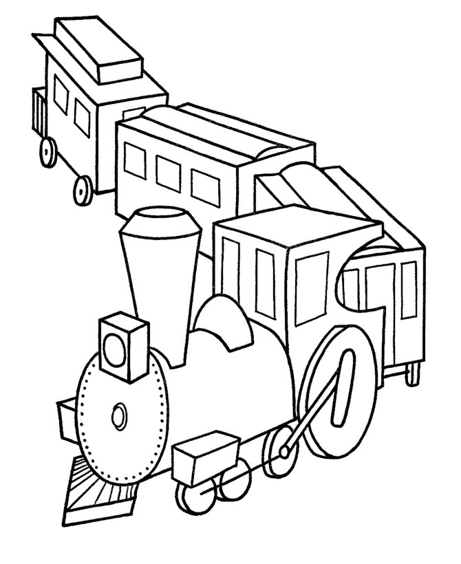 Train Coloring Sheet
 Free Printable Train Coloring Pages For Kids