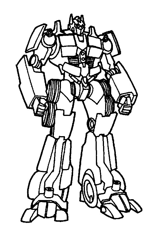 Transformers Coloring Pages For Boys
 Kids n fun