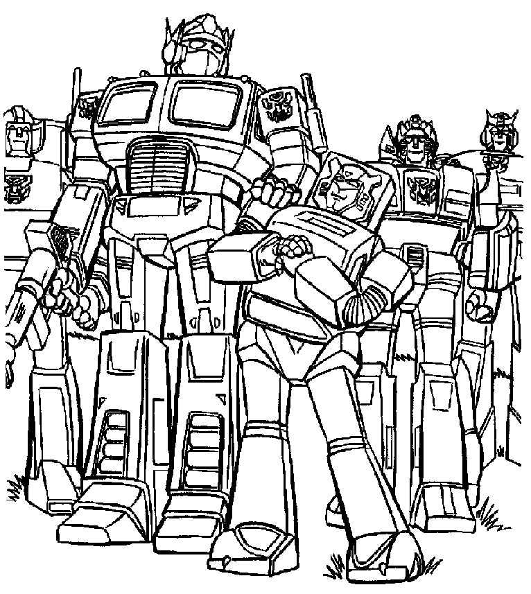 Transformers Coloring Pages For Boys
 bumblebee transformer colouring in pages
