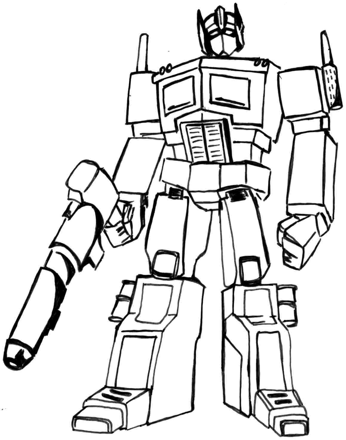 Transformers Coloring Pages Free
 Transformers Coloring Pages Optimus Prime Coloring Home
