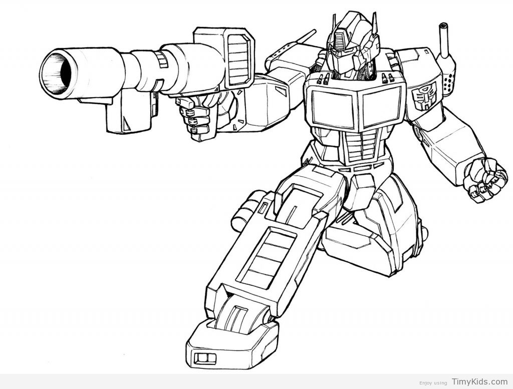 Transformers Coloring Pages Free
 transformers coloring