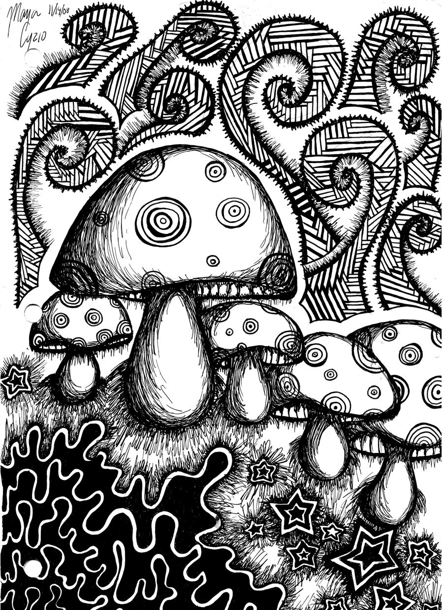 Trippy Coloring Book Pages
 50 Trippy Coloring Pages