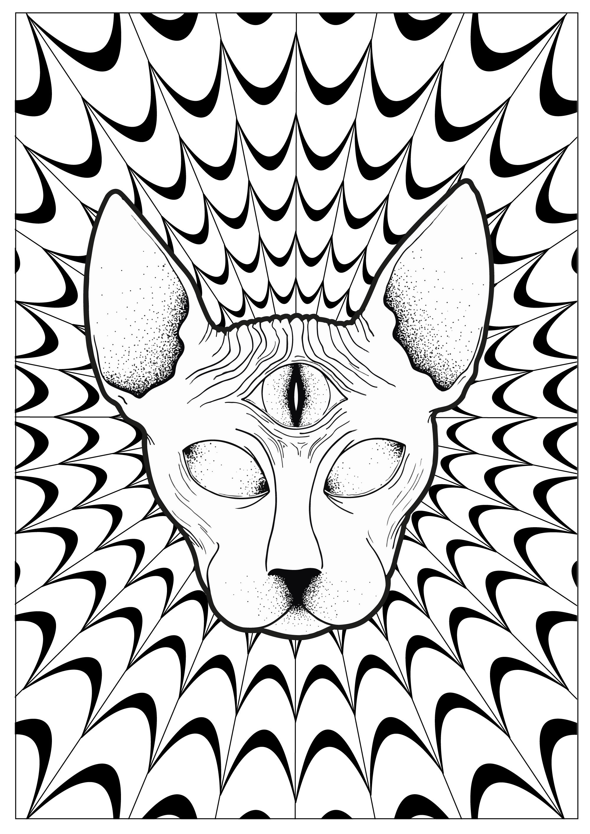 Trippy Coloring Book Pages
 Coloring Pages Tumblr