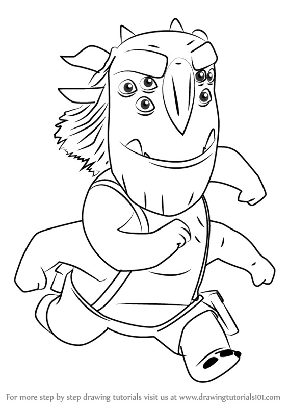 Trollhunters Coloring Pages
 Learn How to Draw Blinky from Trollhunters Trollhunters