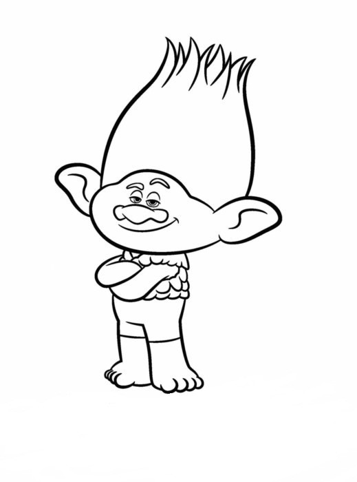 Trolls Free Coloring Pages
 Trolls Movie Coloring Pages Best Coloring Pages For Kids