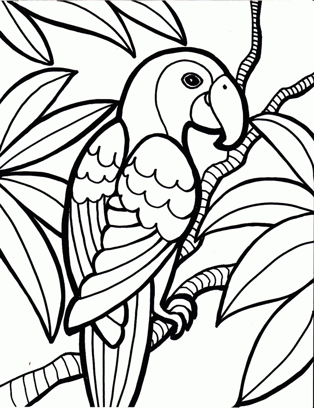 Tropical Coloring Pages
 Luau Coloring Pages Free Printables AZ Coloring Pages