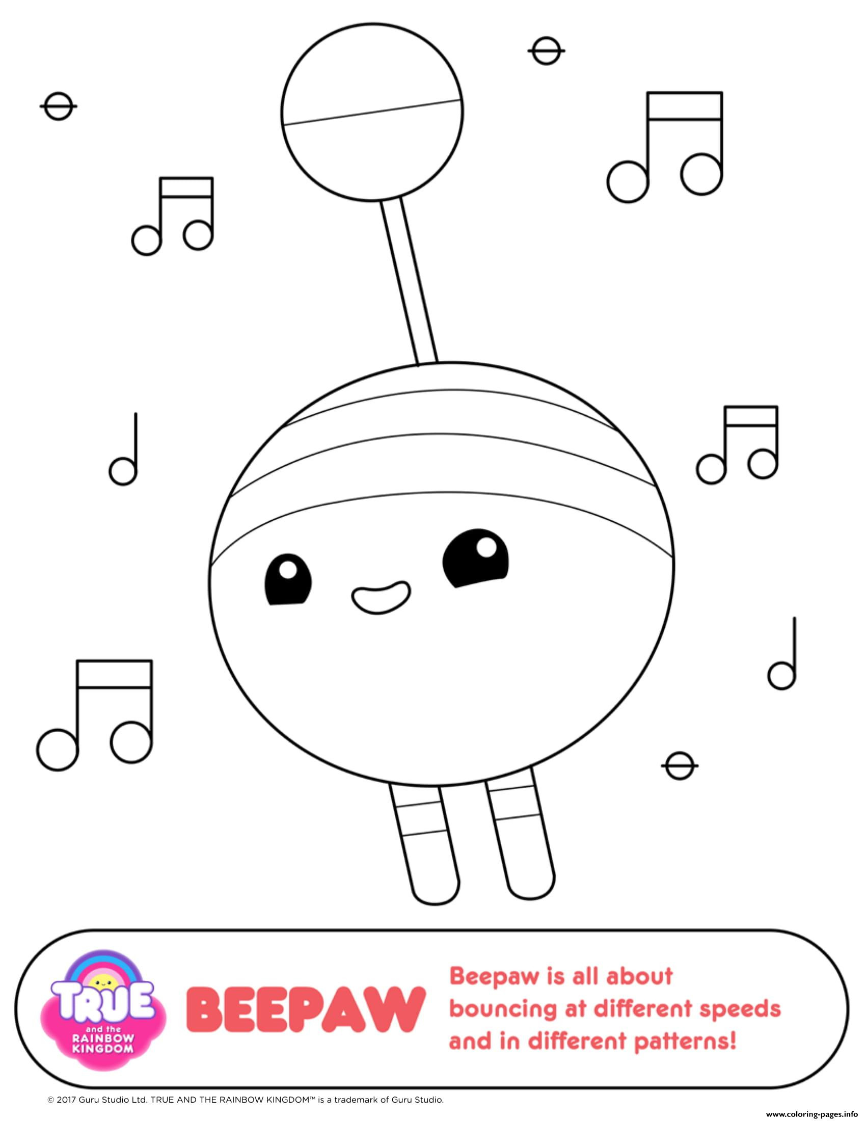True And The Rainbow Kingdom Coloring Pages
 Beepaw 1 True And The Rainbow Kingdom Coloring Pages Printable