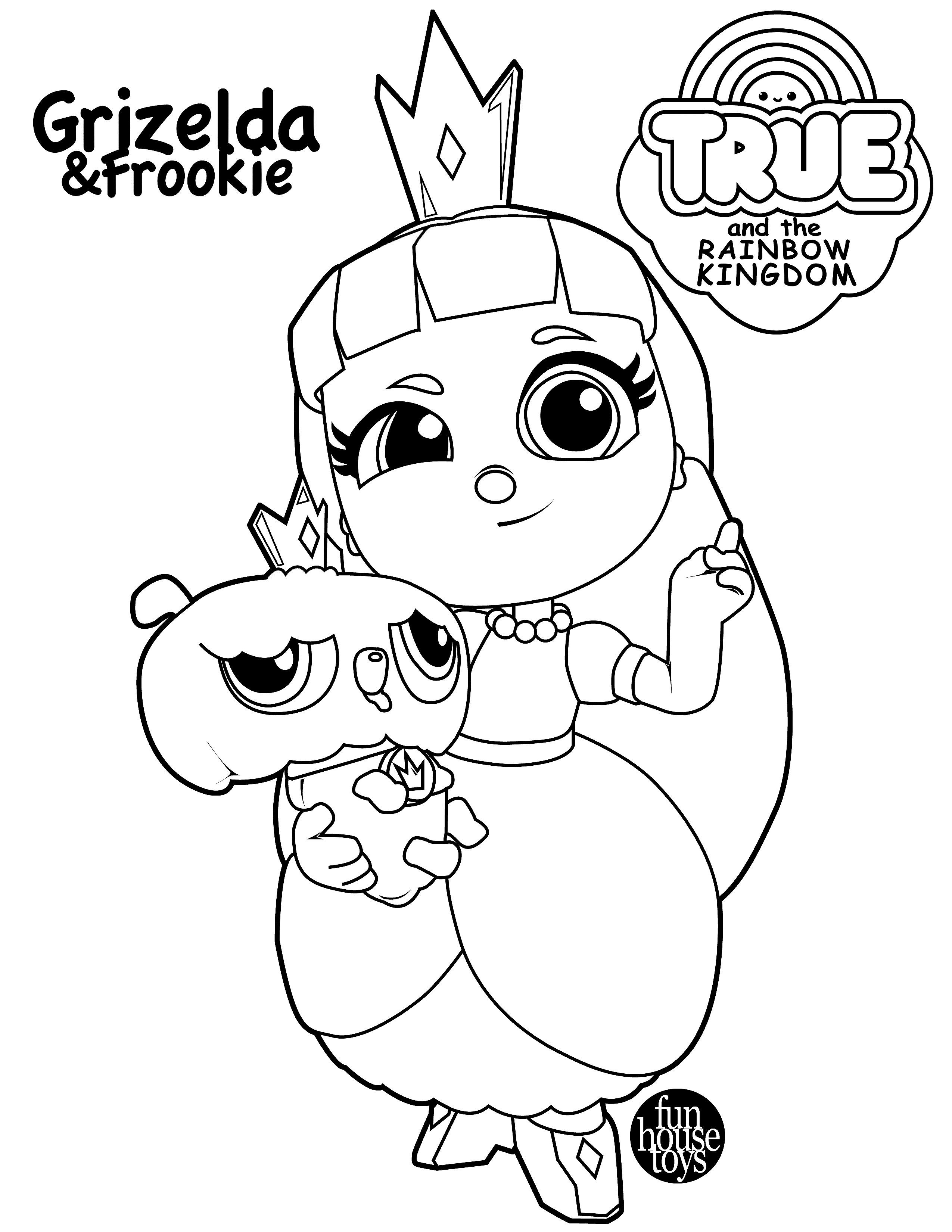 True And The Rainbow Kingdom Coloring Pages
 Pin by Tracy Bonham on embroidery in 2019