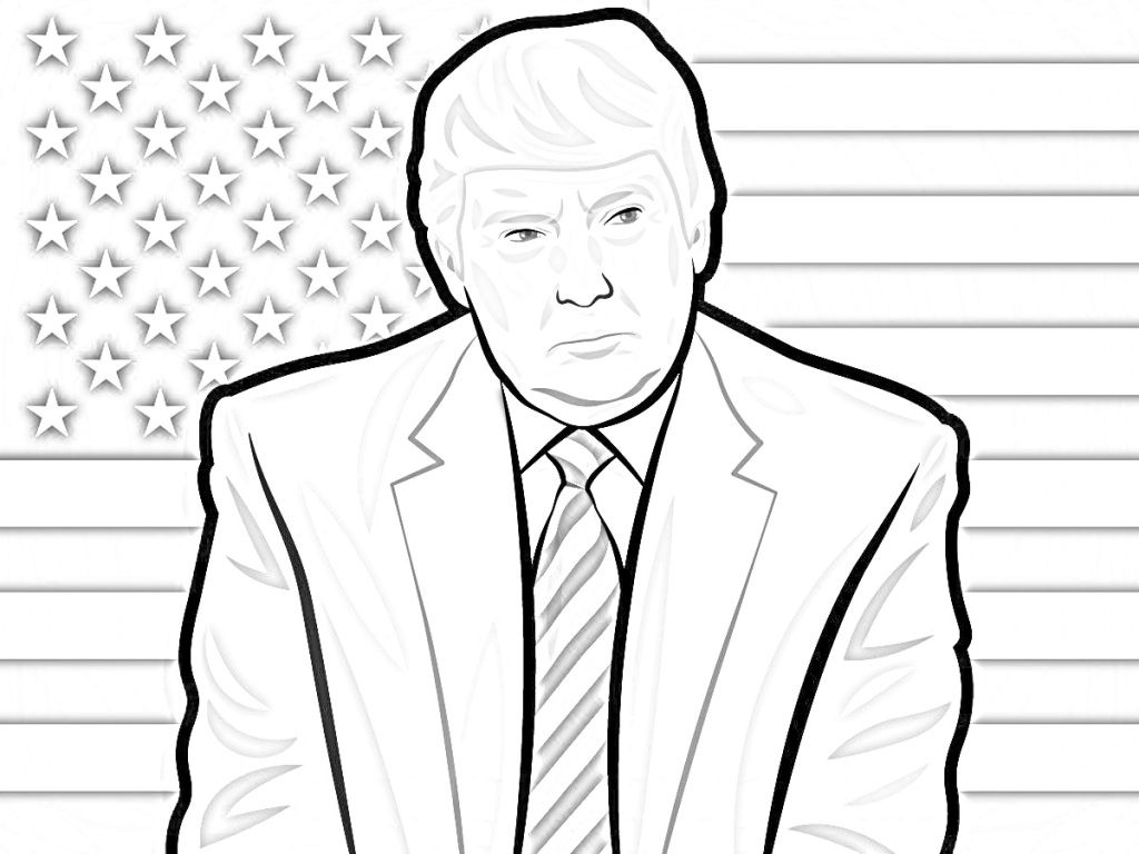 Trump Coloring Book
 Donald Trump Coloring Pages Best Coloring Pages For Kids