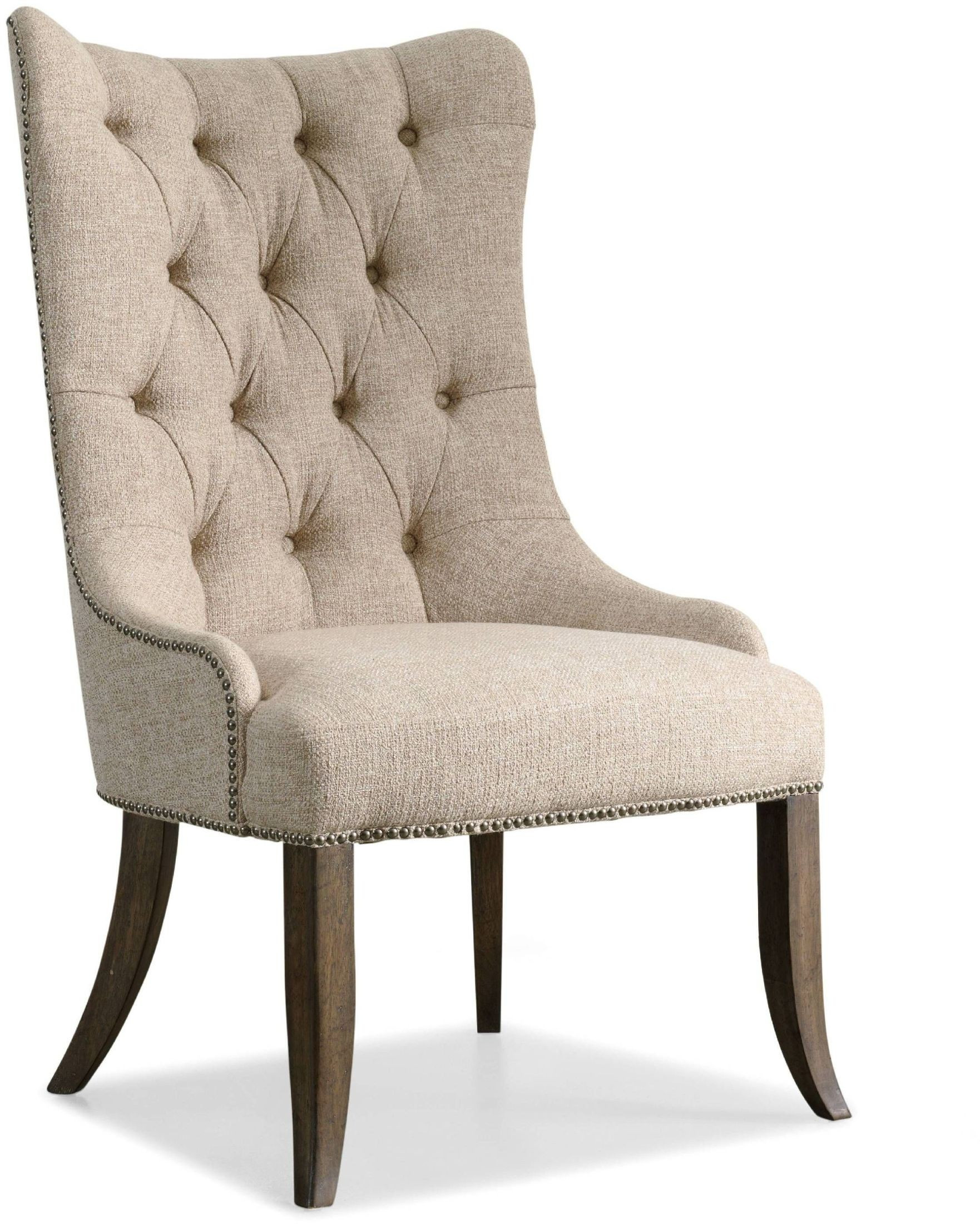 Best ideas about Tufted Dining Chair
. Save or Pin Rhapsody Beige Tufted Dining Chair Set of 2 from Hooker Now.