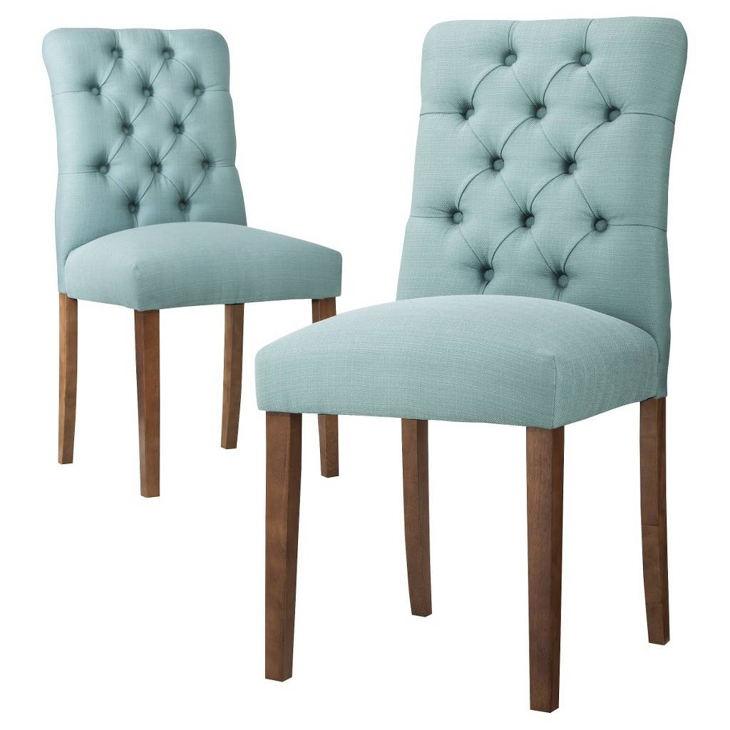 Best ideas about Tufted Dining Chair
. Save or Pin Aqua Blue Brookline Tufted Dining Chair Now.