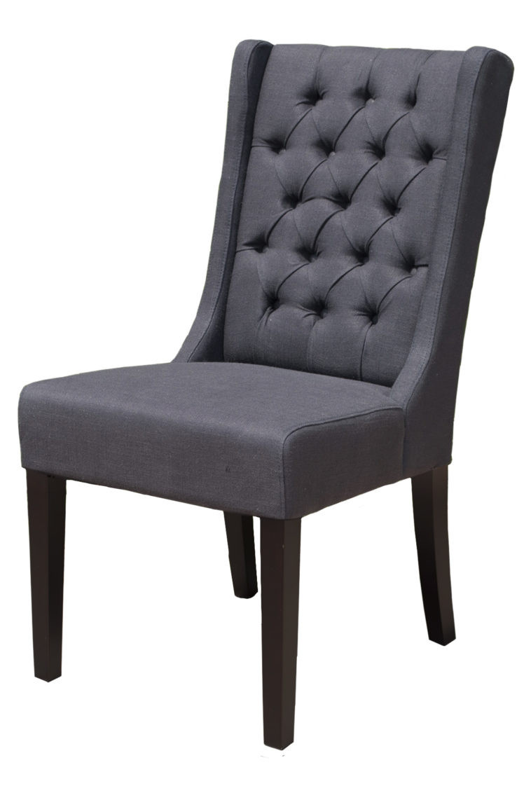 Best ideas about Tufted Dining Chair
. Save or Pin Furniture Luxurious Dark Gray Upholstered Dining Chair Now.