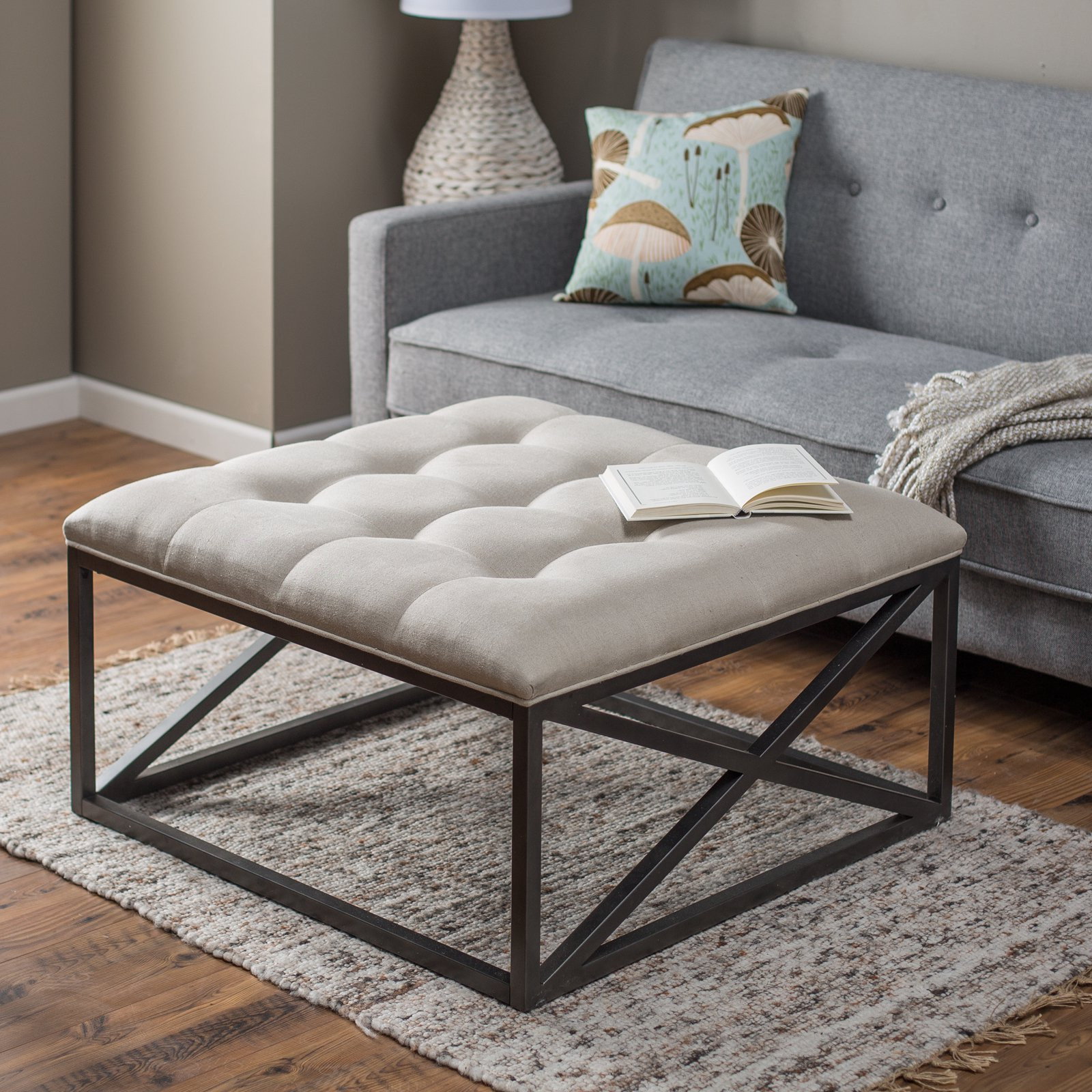 Best ideas about Tufted Ottoman Coffee Table
. Save or Pin 8 Plush Tufted Ottomans to Add fort and Functionality Now.