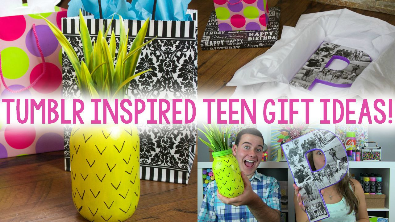 Tumblr Birthday Gifts
 DIY Teen Gift Ideas