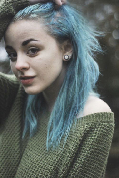 Best ideas about Tumblr Girls Hairstyle
. Save or Pin cabelo azul on Tumblr Now.